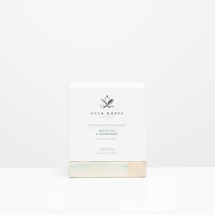 アッカカッパ ホワイトフィグ＆シダーウッドキャンドル180g 