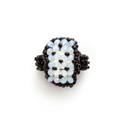 デザインシックス GEM RINGBLACK WHITE | W and P オンライン